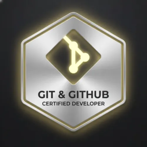 Git & Github certificate issued by Github