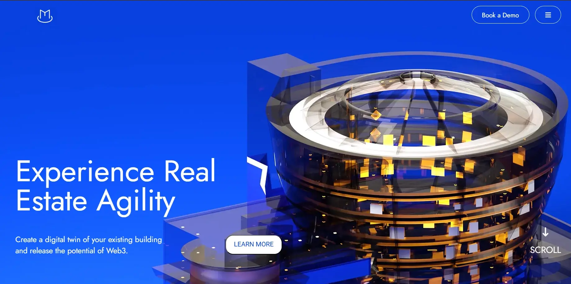 Screenshot of MagmaFlow — Motion Design, GSAP, Landing Page