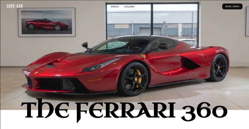 Preview of Ferrari 360 project